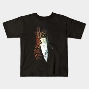 The Girl And The Knife As a Mirror Kids T-Shirt